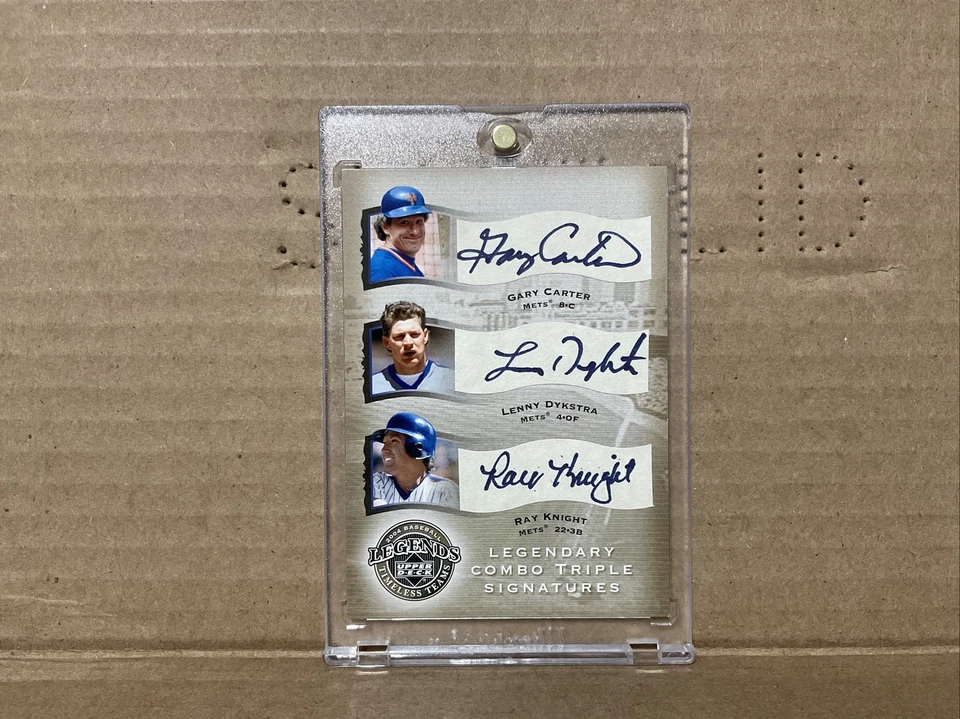 永恒球队传奇签名加里·卡特·莱尼·戴克斯特拉·雷·骑士签名 50 — 第 1/4 张图片