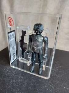 GRADED VINTAGE STAR WARS - UKG 80% - ZUCKUSS - NEW LASER CASE - Picture 1 of 7