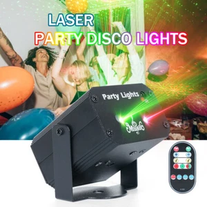 Pattern LED RGB Laser Stage Light Projector DJ Disco KTV Show Party Lighting - Picture 1 of 8