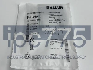 New In Box BALLUFF BGL 30A-003-S49 BGL0019 Photoelectric Sensor - Picture 1 of 8