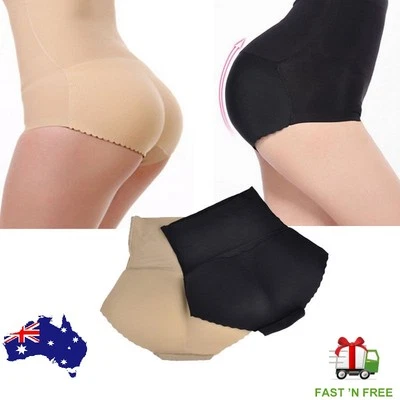 Breathable High Waist Hip & Butt Pads Enhancer Shaper Panties Seamless Underwear - image 1 of 4