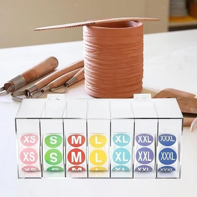 3500 Pieces Size Stickers Labels Size Labels for Skirt Sweatshirts Sweaters - Image 1 of 4