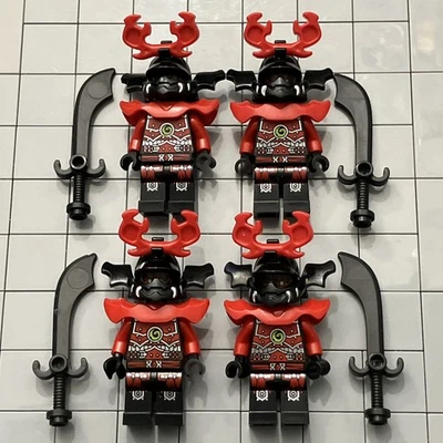 Lego Ninjago Stone Army Warrior Minifigure NJO0075 From Set 70501 Lot Of 4 F5 5 - Image 1 of 2