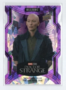 Marvel Allure 2022 PURPLE RAINBOW Parallel #139 Tilda Swinton Ancient One #08/10 - Picture 1 of 4