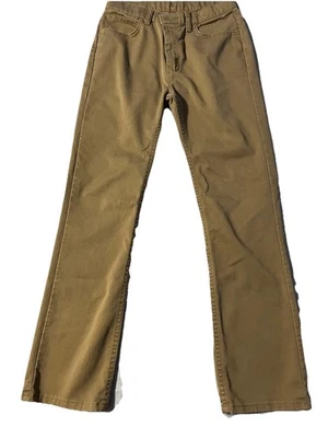 Pantalón vaquero Wrangler 16 caqui cintura ajustable pierna recta para niño Foto 1 de 4