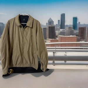 Vintage 90s Mens Pebble Beach Windbreak Jacket Made In Korea Retro - Size L - Picture 1 of 5