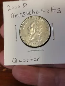 2000 p massachusetts quarter - Picture 1 of 6