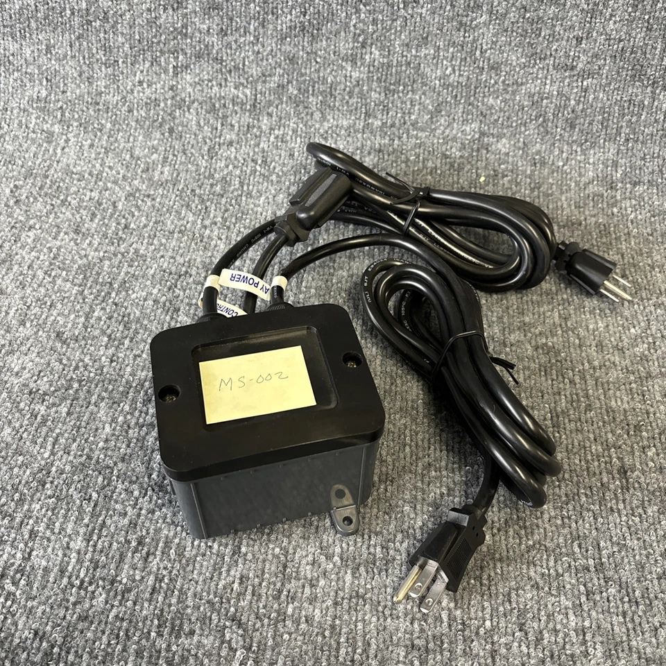 Advance Controls MS-002 25A 2 Powercord IN/OUT Put Cord Motor Starter Relay New - Image 1 of 4