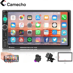 7 Zoll Doppel 2DIN Bluetooth Autoradio Stereo FM USB AUX Touchscreen MP5 Player - Bild 1 von 12