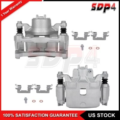 Par de pinzas de freno delanteras con soporte izquierdo derecho para Nissan Altima 2013-2019 Foto 1 de 4