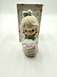 🚨 Figura de niña Precious Moments C0015 You're the Sweetest Cookie In The Batch - Imagen 1 de 12