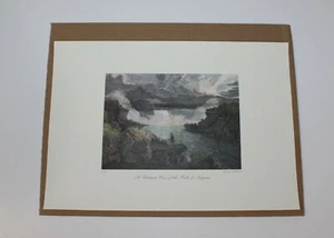A Distant View of the Niagara Falls Hand Coloured Thomas Cole - Picture 1 of 2