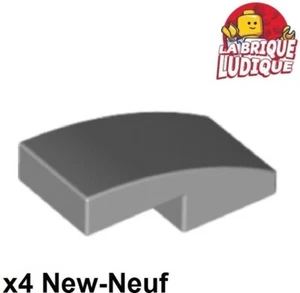 LEGO 4x Slope Curved Slope Gewölbt 1x2 Grau / Light Bluish Gray 11477 Neu - Picture 1 of 1