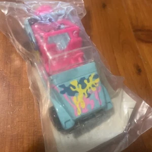 Vintage 1990 Hot Wheels Trailbuster Jeep Neon rosa/blau CJ-7 - Bild 1 von 4
