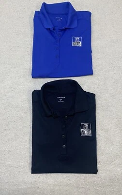 Camisa Polo Sport-Tek Para Mujer Grande Azul Negro Cocinas Abiertas Uniforme Servidor Foto 1 de 4