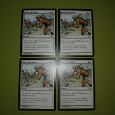 Raise the Alarm x4 - Mirrodin - Magic the Gathering MTG 4x Playset