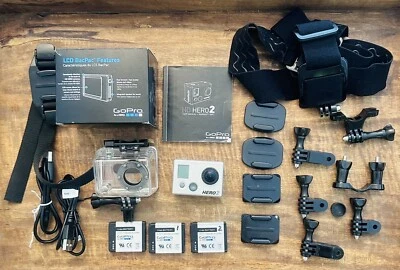GoPro Hero 2 And Many Attachments  - Image 1 of 4