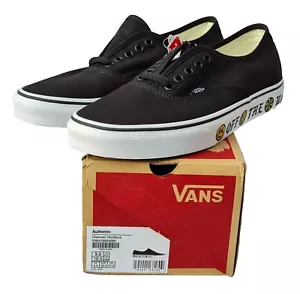 Vans Off The Wall Sidewall Authentic Canvas Lace Up Shoes VN0A348A40M UK 8 EU 42 - Picture 1 of 12