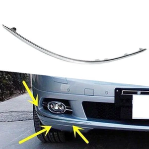 Avantgarde Front Bumper Chrome Trim Panel Right For Mercedes C Class W204 07-10 - Picture 1 of 5
