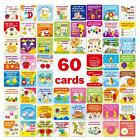 60x Lunch Box Note for Kids, Lunchbox Card Joke Cards for Lunchbox,