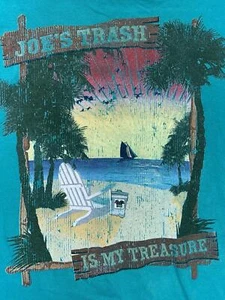 Joe's Crab Shack Tshirt "Joe's Trash Is My Treasure" On Back - Vintage Rare - Bild 1 von 13