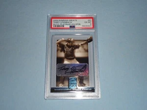 2005 Donruss Greats Auto Platinum Card Terry Steinbach 81 PSA 6 EX-MT 78039423 - Picture 1 of 2