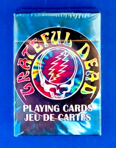 GRATEFUL DEAD—DECK WASSERMANN SPIELKARTEN—HIPPIE TIE DYE DESIGNS—NEU/VERSIEGELT - Bild 1 von 2