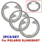 For POLARIS SLINGSHOT Wheel Rings DYI KIT - 3PCS LED's RAW Aluminum Ring Lights