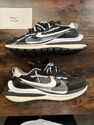 Nike x Sacai Vaporwaffle Black / White Sneakers Size 6.5 US Nike x Sacai Vaporwaffle Black / White Sneakers Size 6.5 US