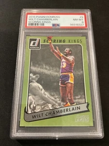 WILT CHAMBERLAIN-2015 Panini Donruss~SCORING KING~PSA 8 nm MINT - Picture 1 of 2