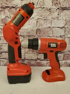 BLACK DECKER XD1200 TYPE 2 CORDLESS IMPACT DRIVER GRIP 12V - W/DRILL - Picture 1 of 5