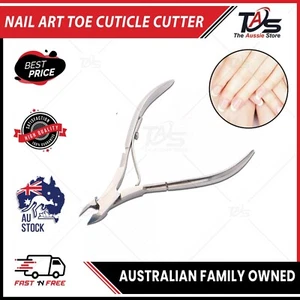 Professional Nail Art Toe Cuticle Cutter Nipper Trimmer Manicure Pedicure Tools - Picture 1 of 6