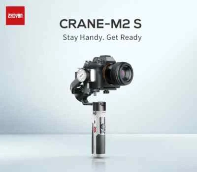 Zhiyun Crane M2 S M2S 3-Axis Gimbal Stabilizer for Mirrorless Cameras Phone - Image 1 of 4