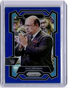 Paul Heyman 2024 Panini Prizm WWE Blue Prizm #121 WWE Smackdown #193/199 - Foto 1 di 2