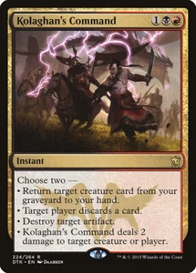 1x Kolaghan's Command *RUSSIAN* - NM- See Pic for Set - SPARROW MAGIC - Picture 1 of 1