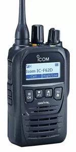ICOM F62DUL 12 400-470MHz portable 512 channel 5Watt UHF two way radio - Picture 1 of 1