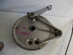 HONDA CX 500 REAR BRAKE PLATE - Picture 1 of 2