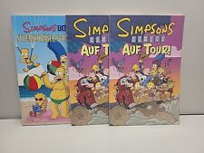 Simpsons Panini Comics Lot of 3 (German)