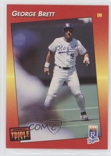 1992 Donruss Triple Play George Brett #115 HOF