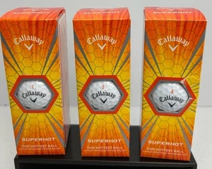 BRAND NEW Callaway Super Hot Super Long Golf Balls 9 Balls - Picture 1 of 5