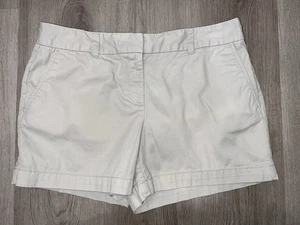 Ann Taylor Loft Shorts Women’s Size 6 Flat Front Khaki Beige 3.5” Inseam - Picture 1 of 3