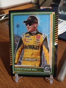 2025 Donruss Racing Christopher Bell Black Velocity Prizm 29/39 SP - Picture 1 of 2