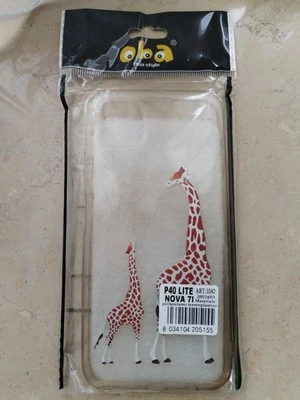 Custodia per HUAWEI P40 LITE /NOVA 7I cover - Silicone trasparente - Immagine 1 di 2