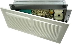 Professional Grade Products WS1 Wall Safe Hidden Air Vent Secures Jewelry Cash - Picture 1 of 7
