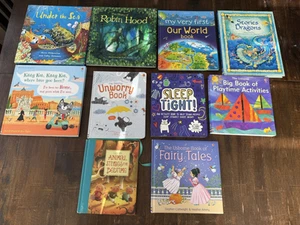 Usborne Children's Educational Books Lot of 10 - Picture 1 of 2