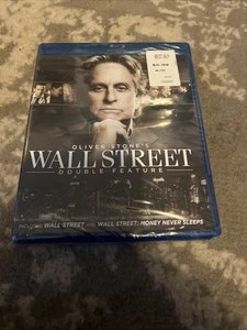Wall Street Double Feature (Blu-ray) New Sealed Original & Sequel Oliver Stone - Picture 1 of 2