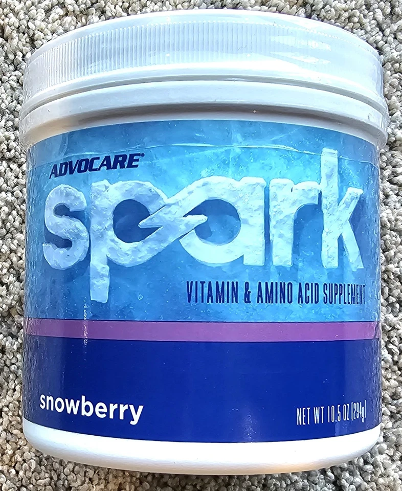 Suplemento de vitaminas y aminoácidos AdvoCare Spark SNOWBERRY - Focus EDICIÓN LIMITADA Foto 1 de 4