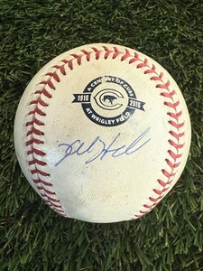 CHICAGO CUBS KYLE HENDRICKS HANDSIGNIERT RARE CUBS 100 JAHRE MLB BASEBALL - Bild 1 von 2