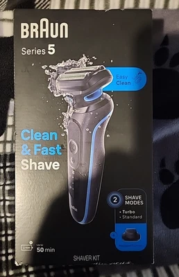 Navaja y recortadora eléctrica Braun Series 5 5118s para hombre recargable en húmedo/seco - NUEVA Foto 1 de 2