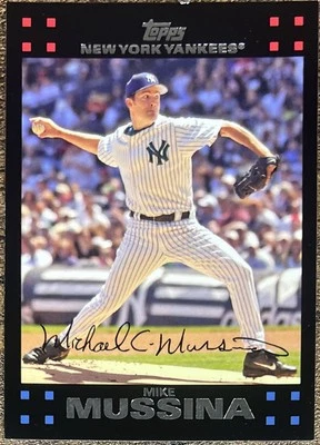 2007 Topps Mike Mussina Limited Edition Gift Set #NYY8 New York Yankees - Image 1 of 2